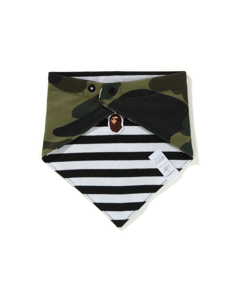 Hauts Bape 1st Bandana Bib Vert Enfant | EFH-62899668